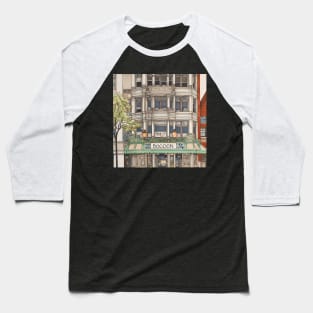 Boston city drawing Baseball T-Shirt